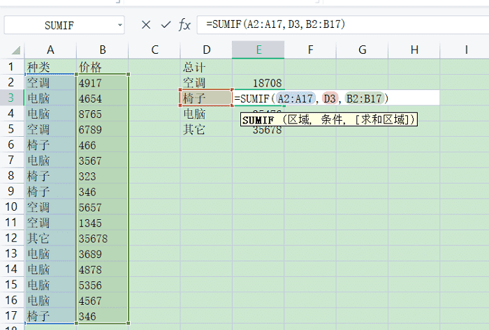 excel求和公式怎么用 excel求和公式的使用方法